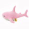 33302s Игрушка мягконабивная Tallula акула 50 см, розовая
